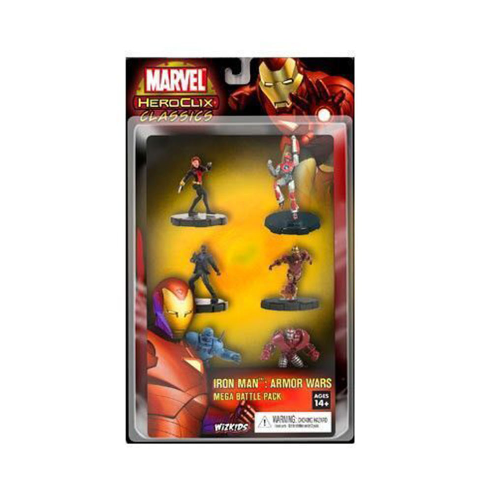 Heroclix Iron Man Armor Wars Battle Pack 6 Pk