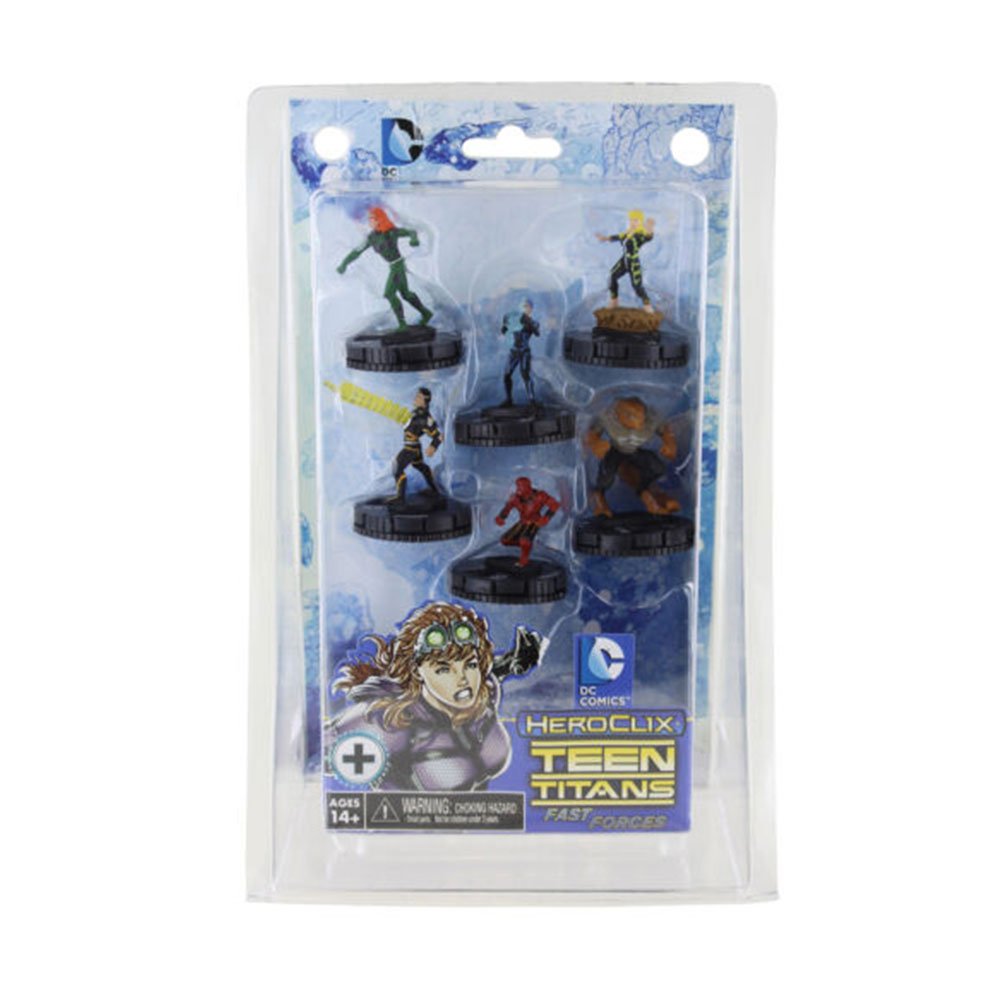 Heroclix DC Comics Teen Titans Fast Forces 6 Pk