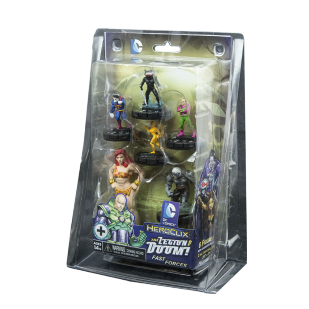 Heroclix DC Comics Superman & Legion Fast Forces 6 Pk