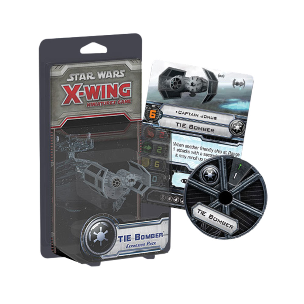 Star Wars X-Wing Miniatures Game TIE Bomber Expansion Pack