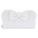 Disney Minnie Mouse Sequin Wedding Zip Purse