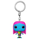 Nightmare Before Christmas Sally Black Light Pop! Keychain