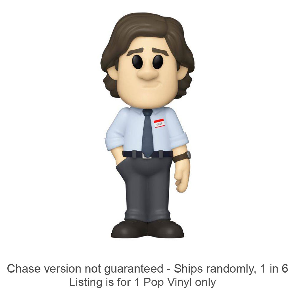 The Office Jim Halpert Vinyl Soda With Chase