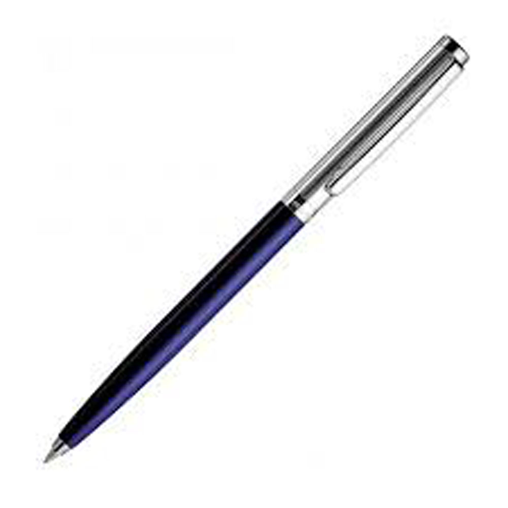 Otto Hutt D1 Sterling Silver Plat-Plated Mech Pencil (Blue)