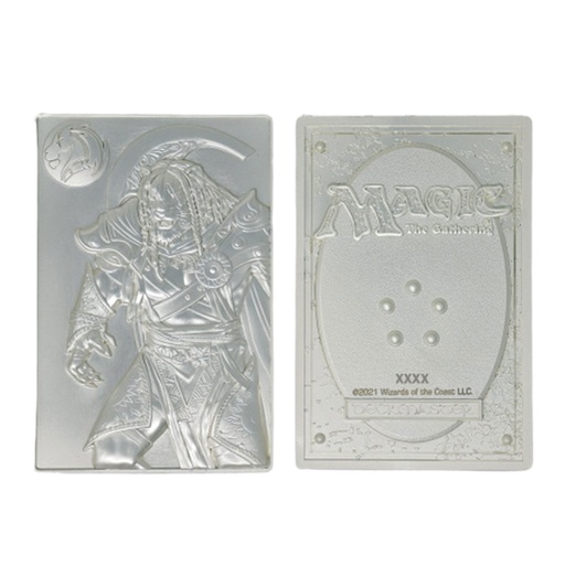 [LP4EYCU01] Magic the Gathering Silver Plated Card (Ajani Goldmane)
