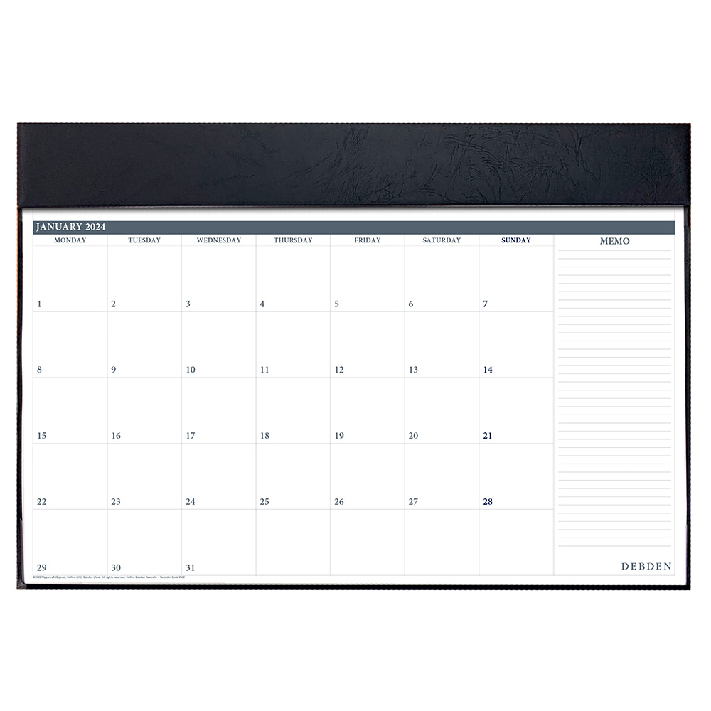 Collins Debden Desk Top MTV 2024 Planner (420x594mm)