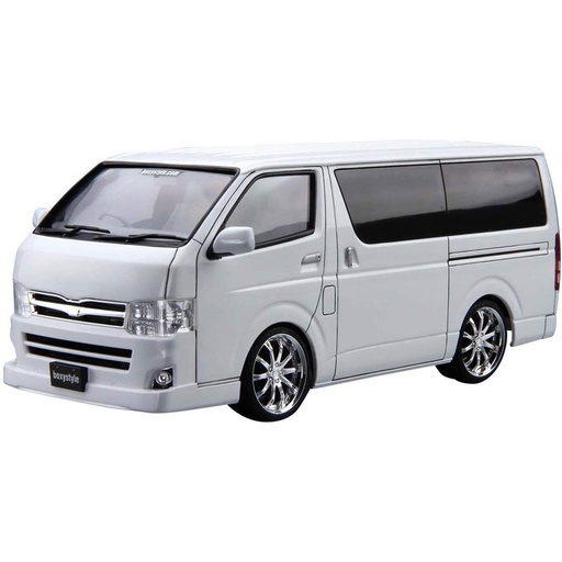 [HC3QZIL01] Toyota Boxystyle TRH200V Hiace Super GL 10 1/24 Scale Model