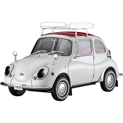 [HC3EIGK01] Subaru 360 Deluxe with Roof Carrier 1/24 Scale Model Kit