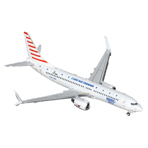 [HC3NLWQ01] Harris-Walz Campaign B737-800S N778MA 1/400 Scale Model