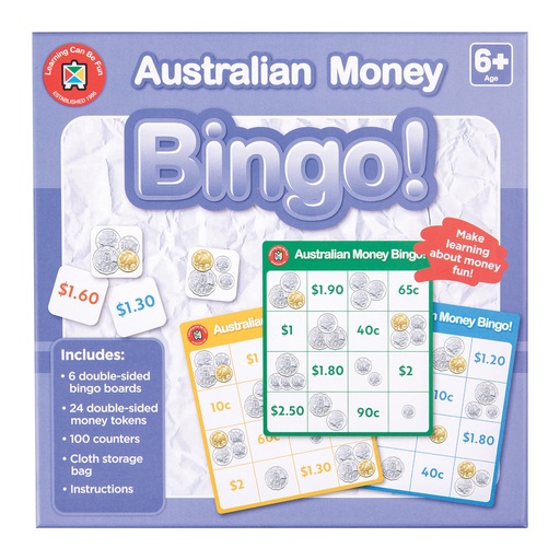 [EV1ELVN01] Australian Money Snap Numeracy Card Game