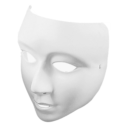 [EV1BEKD01] White Face Mask Lightweight 10pk