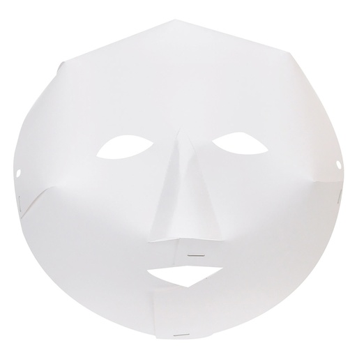 [EV1RFYU01] Cardboard Fold Up Face Mask 40pk