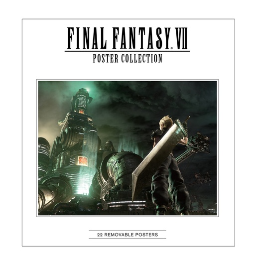 [VR11RMRG01] Final Fantasy VII Poster Collection (22 Removable Posters)