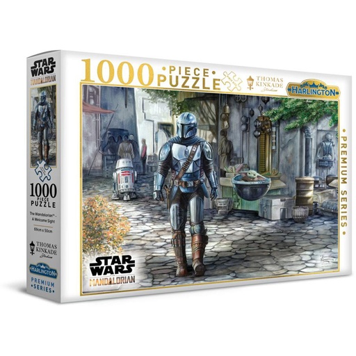 [VR11VYXV01] Star Wars The Mandalorian A Welcome Sight Puzzle 1000pcs
