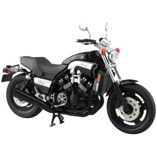 [HC3VUYU01] Yamaha VMAX 1/12 Diecast Model (Black)