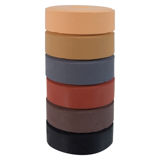 [EV1WXDD03] Poster Colours Palette Refill 6pcs (Earth)