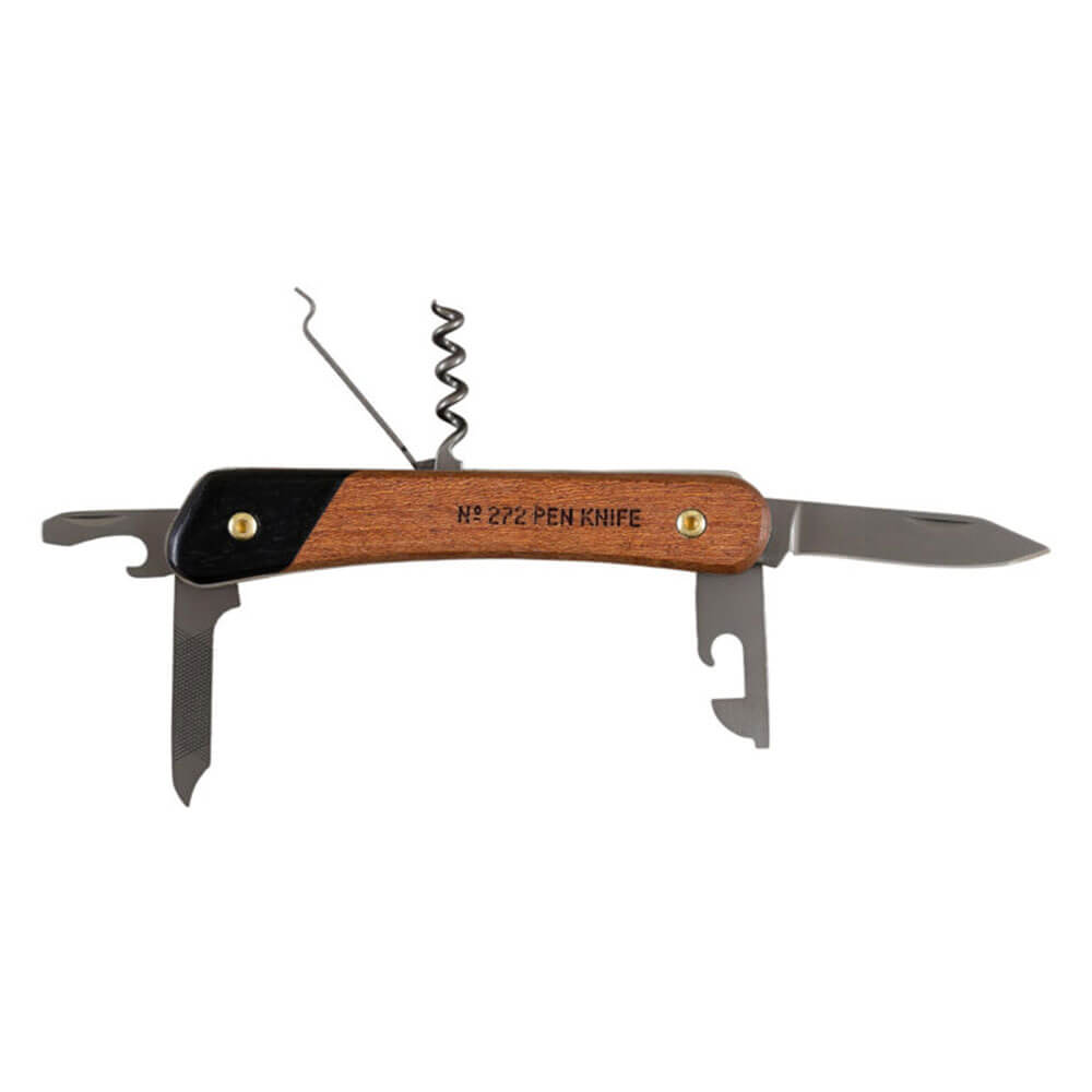Gentlemen's Hardware Pen Knife Multi-Tool (Acacia)