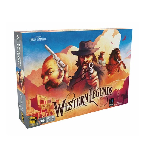 [VR1VJHA01] Western Legends Board Game