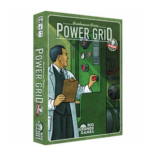 [VR1PZOE01] Power Grid Recharged Board Game