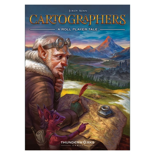 [VR1GMSO01] Cartographers A Roll Player Tale Board Game