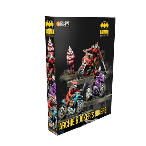 [VR1BSTG01] Batman Miniature Game Archie & Joker'S Bikers