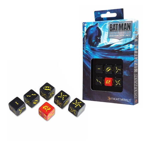[VR1VYYG01] Batman Miniature Game Batman Dice Set