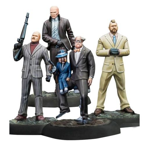 [VR1VJRT01] Batman Miniature Game Ventriloquist & Mobsters