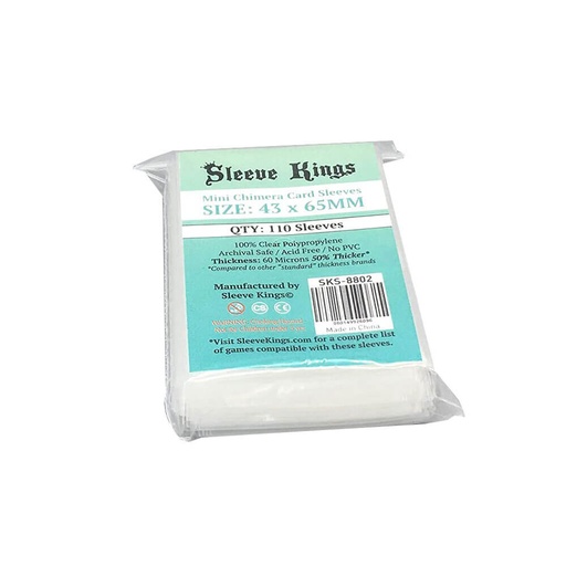 [VR1RYXF01] Board Game Sleeves Mini Chimera (43mm x 65mm/110 Per Pack)
