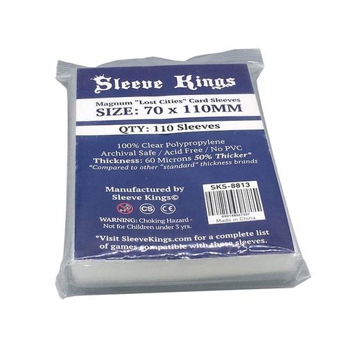 [VR1ZIRX01] Board Game Sleeves 70mm x 110mm Magnum Lost Cities (110)