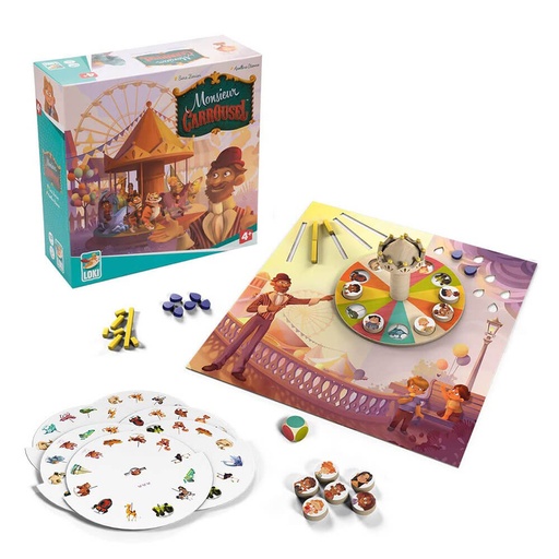 [VR1XRUN01] Monsieur Carrousel Board Game