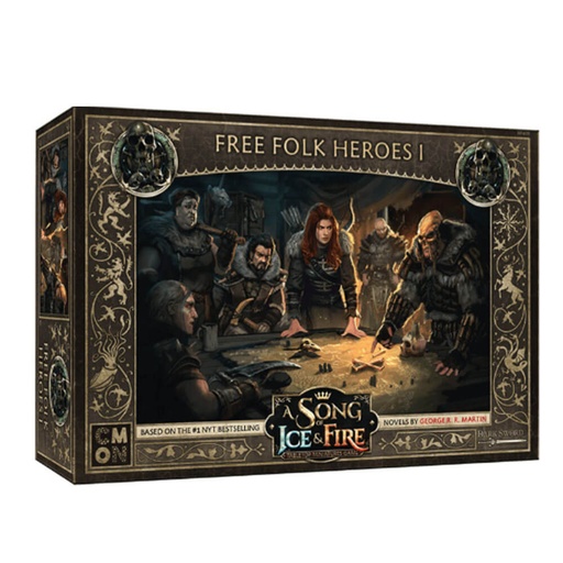 [VR1PFBB01] A Song of Ice & Fire Strategy Game Free Folk Heroes (Box 1)