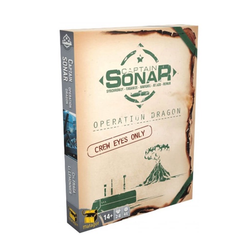 [VR1DDLY01] Captain Sonar Operation Dragon Board Game
