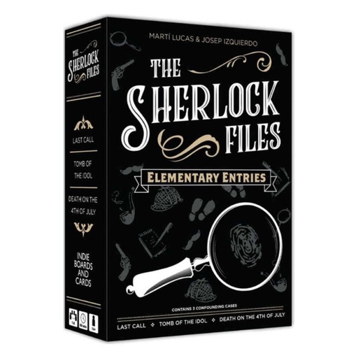 [VR1HDUM01] Sherlock Files Elementary Entries Board Game