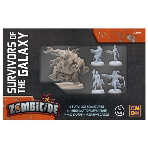 [VR1QDML01] Zombicide Invader Survivors of the Galaxy Board Game