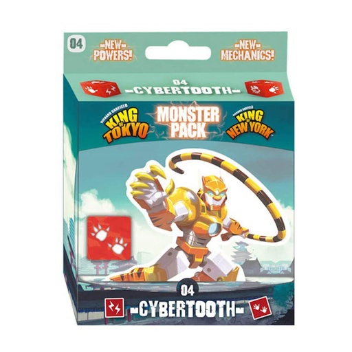 [VR1PZYB01] King of Tokyo Cybertooth Monster Pack Strategy Game