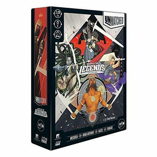 [VR1FICQ01] Unmatched Battle of Legends Board Game (Volume 1)