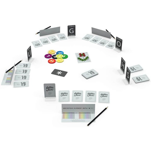 [VR1CFYU01] Letter Jam Strategy Game