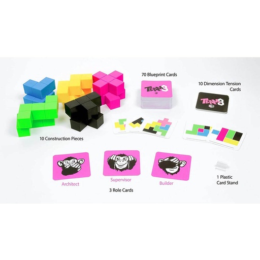 [VR1AMFN01] Team 3 Board Game (Pink)