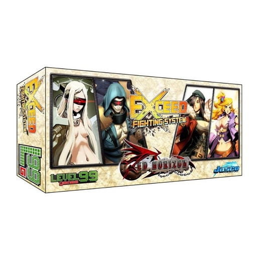 [VR1JTQC01] Exceed Red Horizon Eva & Kaden Vs Lilly & Miska Board Game