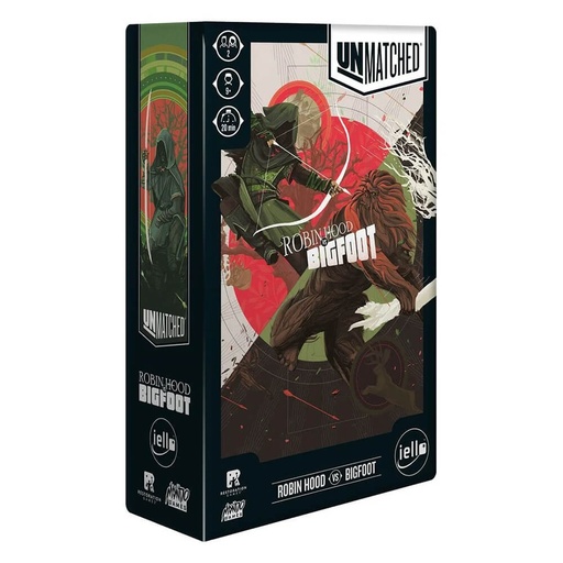 [VR1ZHGM01] Unmatched Robin Hood vs Bigfoot Board Game