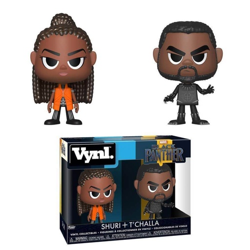 [IC1PYTL01] Black Panther Shuri & T'Challa Vynl.