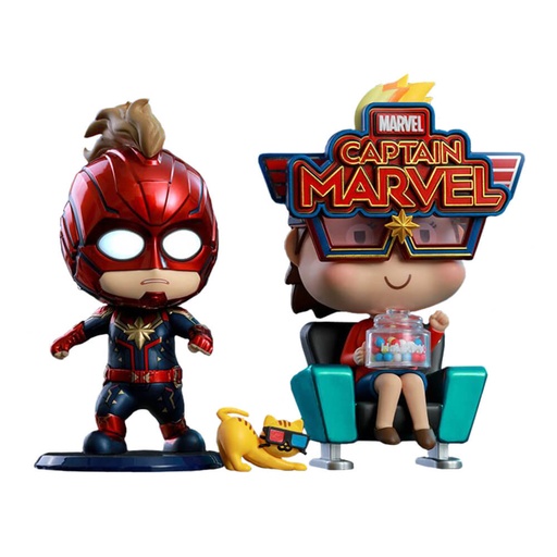 [IC1SCOD01] Captain Marvel & Movbi Cosbaby Set