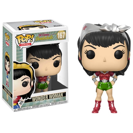 [IC1JSAM01] DC Bombshells Wonder Woman Holiday US Exclusive Pop! Vinyl