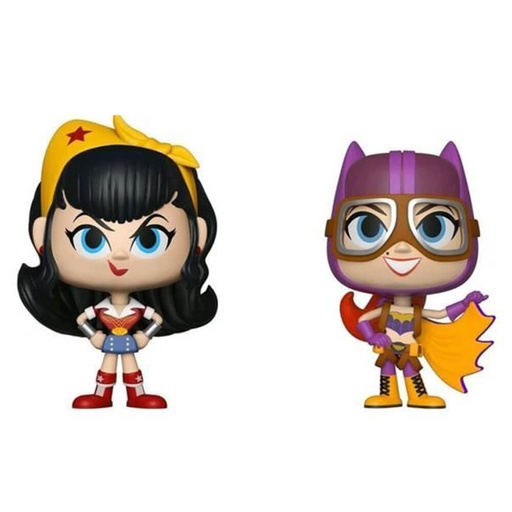 [IC1MGMQ01] DC Bombshells Wonder Woman & Batgirl Vynl.