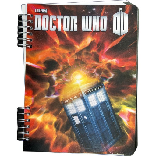 [IC3POWD01] Doctor Who TARDIS Lenticular Journal