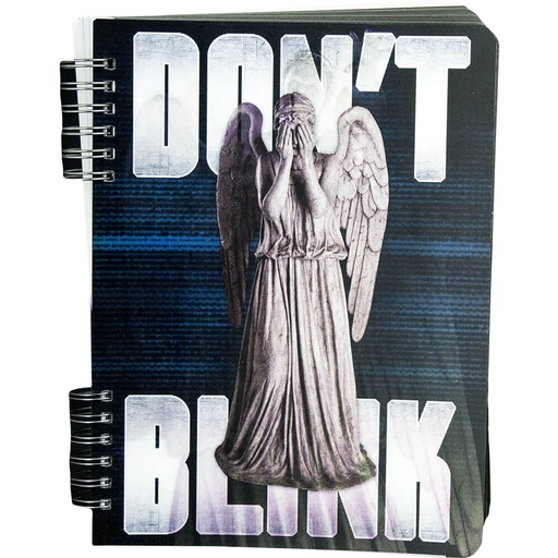 [IC3FSYN01] Doctor Who Don't Blink Lenticular Journal