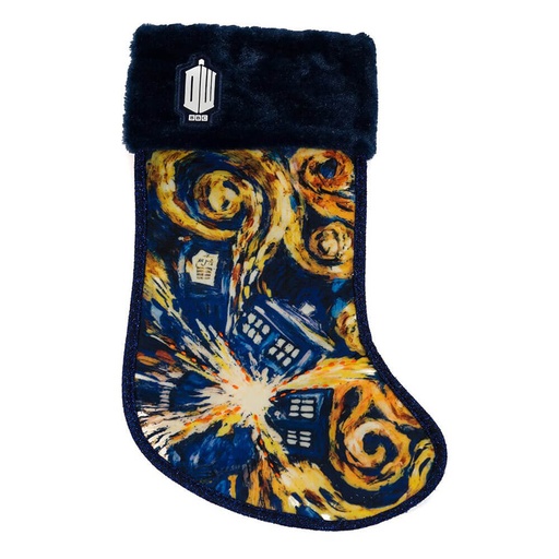 [IC3XDUR01] Doctor Who TARDIS Starry Night Stocking