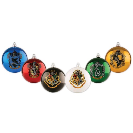 [IC3ANVI01] Harry Potter House Crest Bauble Set