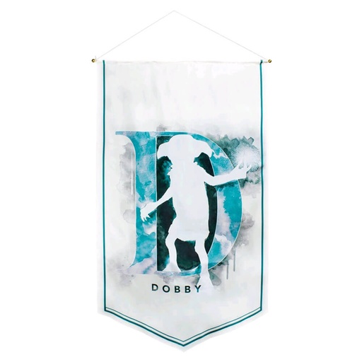 [IC3XFDX01] Harry Potter Dobby Watercolour Satin Banner