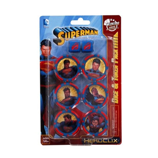 [IC2LXUD01] Heroclix DC Superman Dice & Token Pack